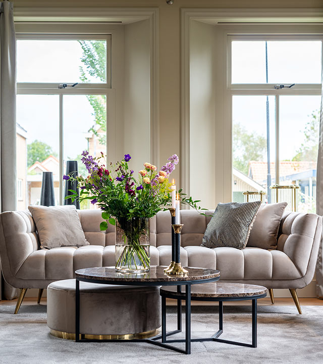 Inspiration Bild mit Richmond Sofa und Richmond Couchtisch  im Wohnzimmer