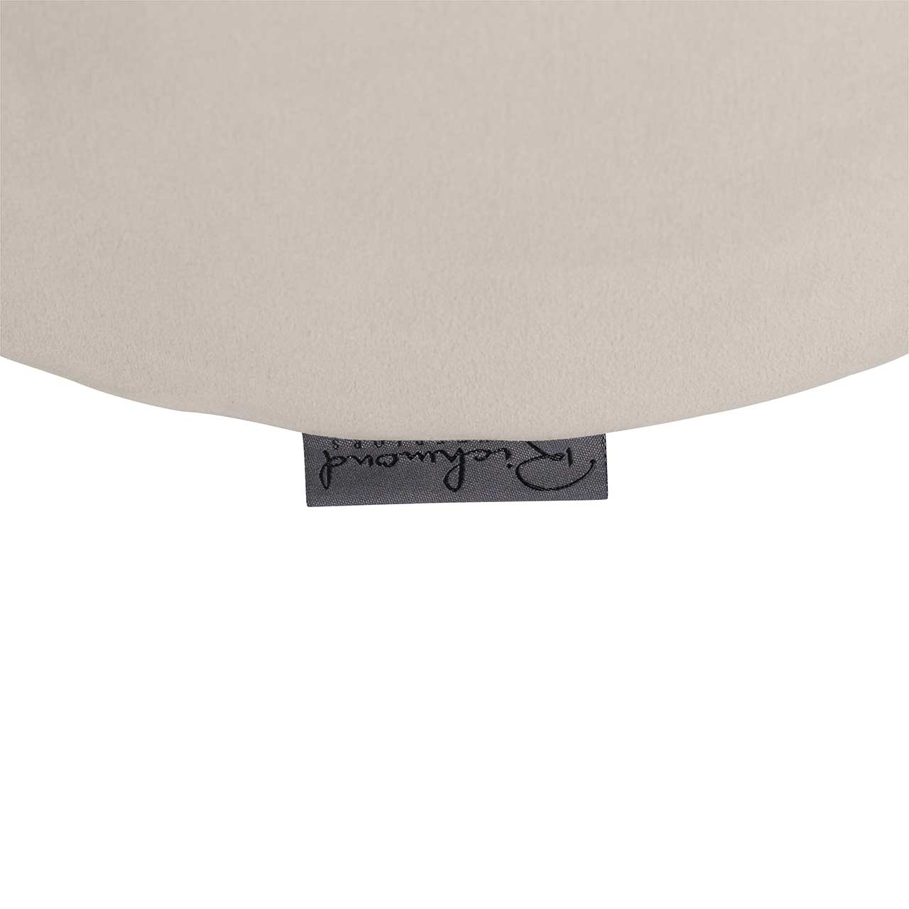 Hocker Fargo aus Samt (khaki)