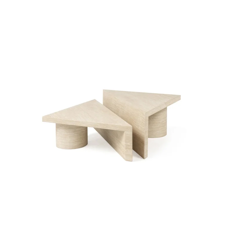 Fictus | Couchtisch Set (beige)