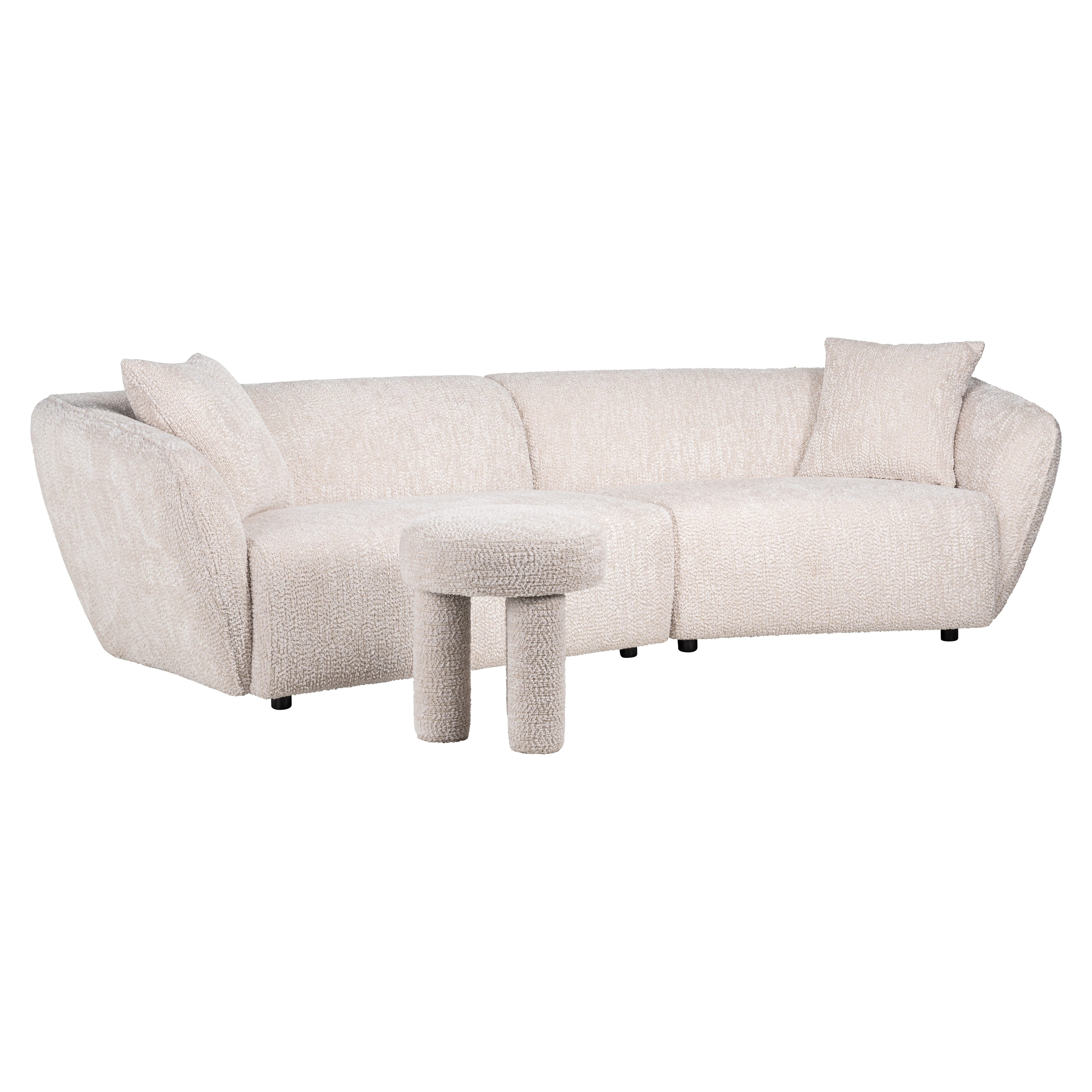 Sofa Armand 2-Sitzer (creme)