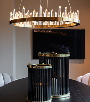 Inspiration Bild mit Richmond Kerzenhalter und Richmond Deckenlampe