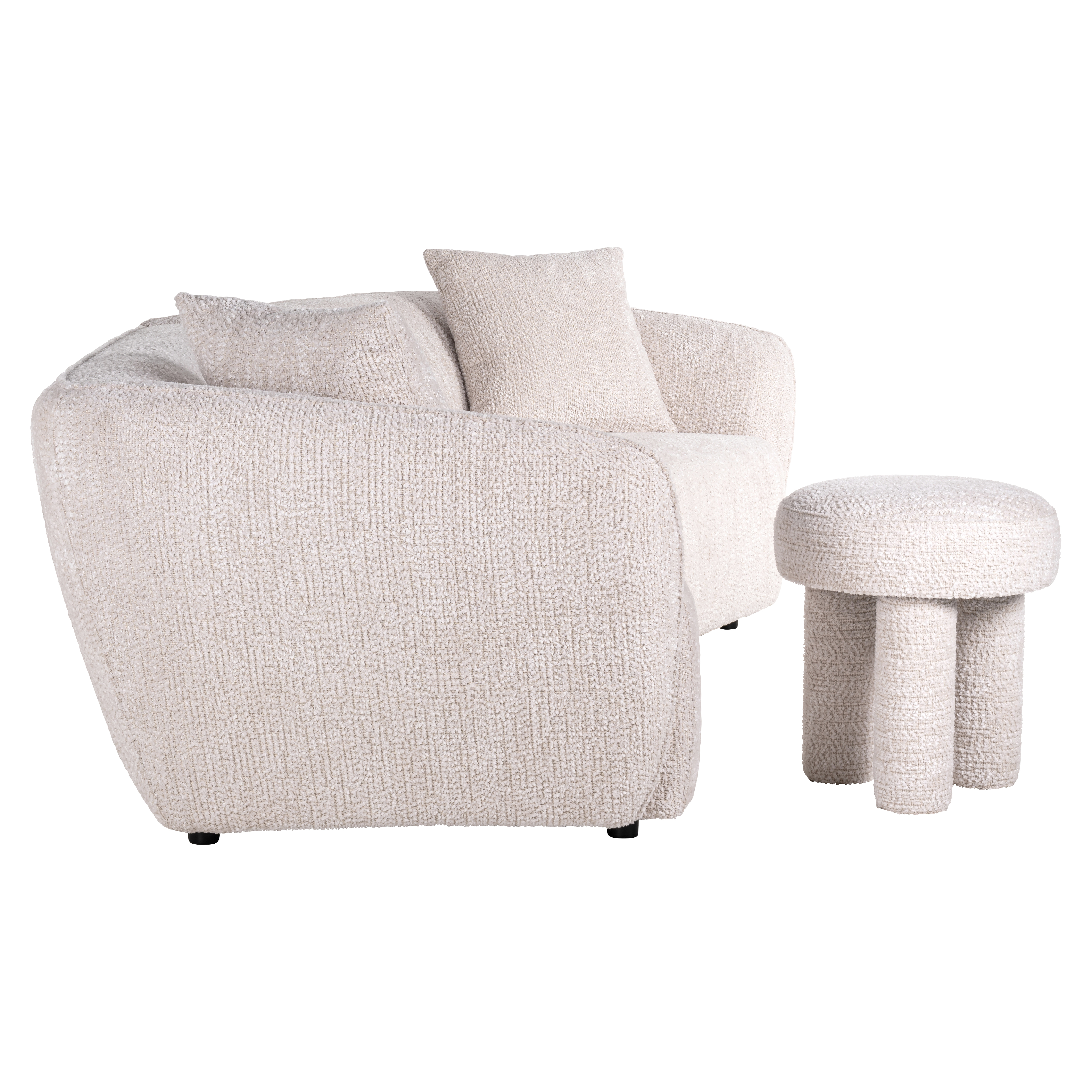 Sofa Armand 2-Sitzer (creme)