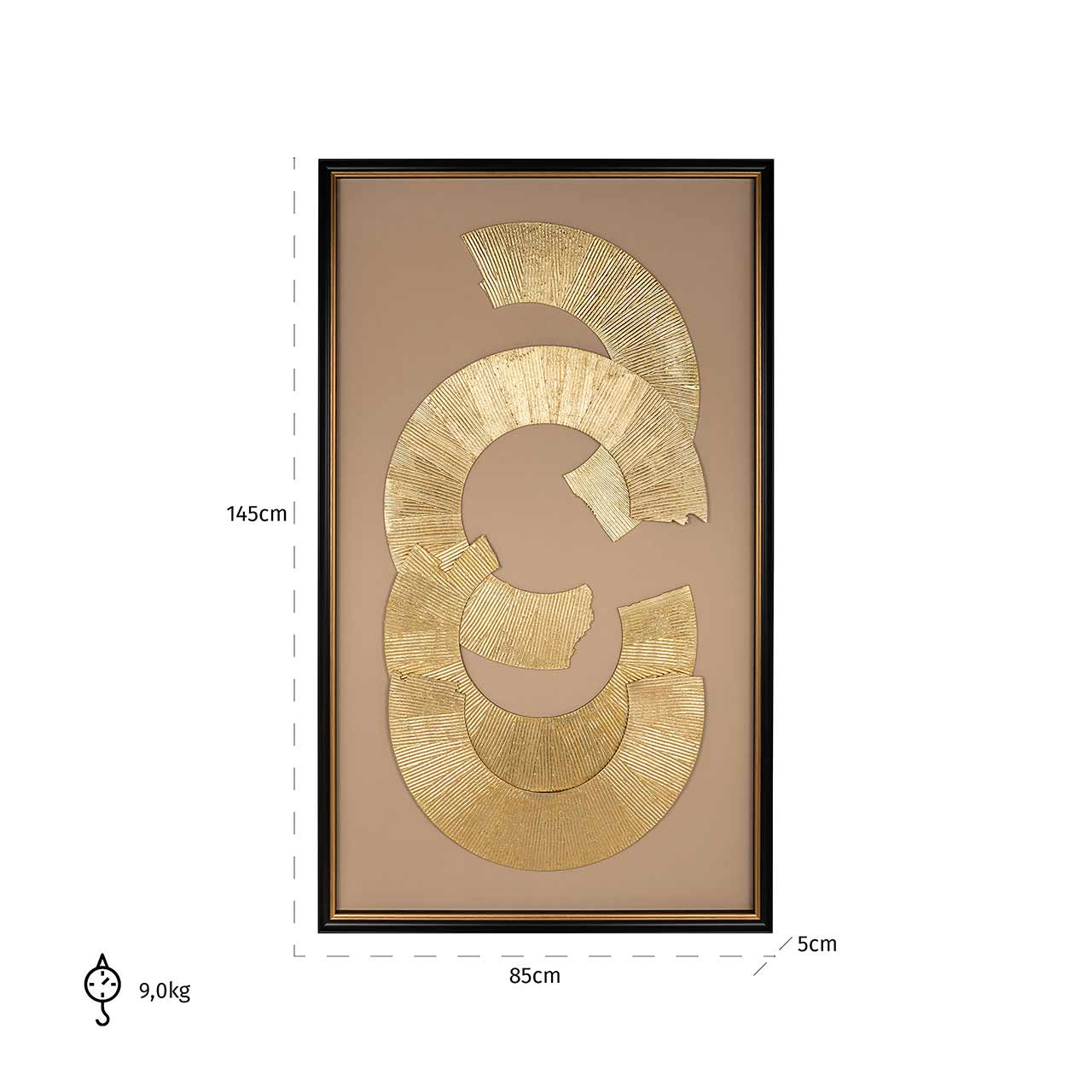 Richmond Decoration | Wandbild Eden (gold)