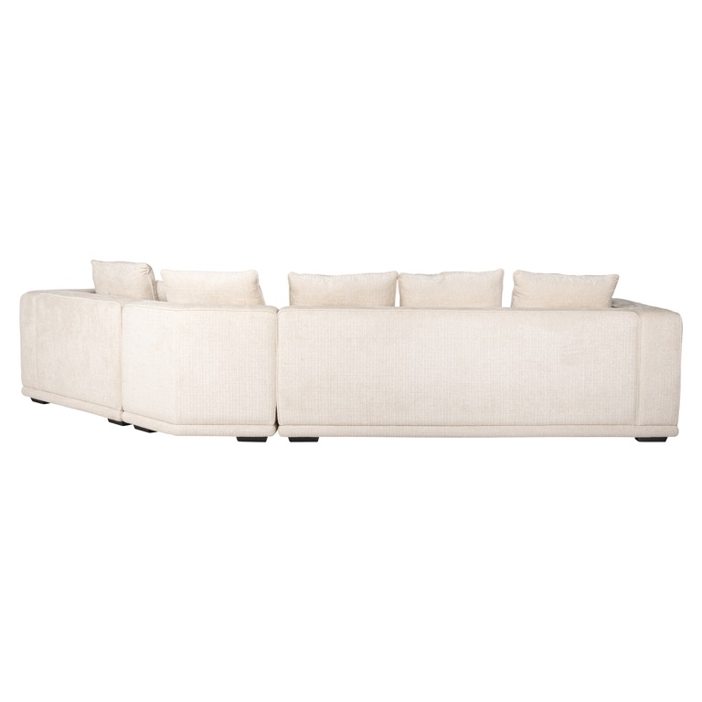 Lusso | Sofa 4-Sitzer aus Chenille (beige)