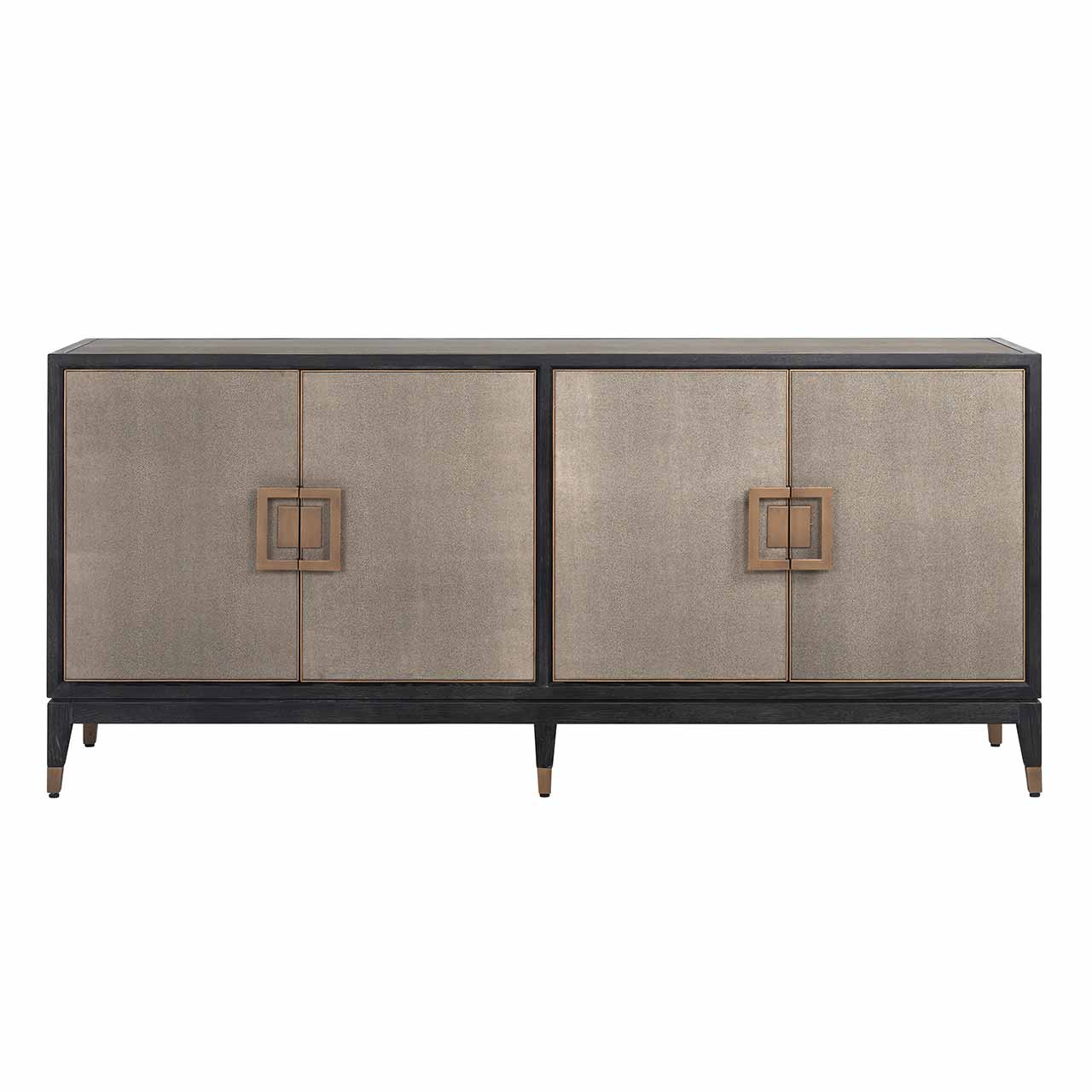 Bloomville | Sideboard mit 4 Türen (gold)