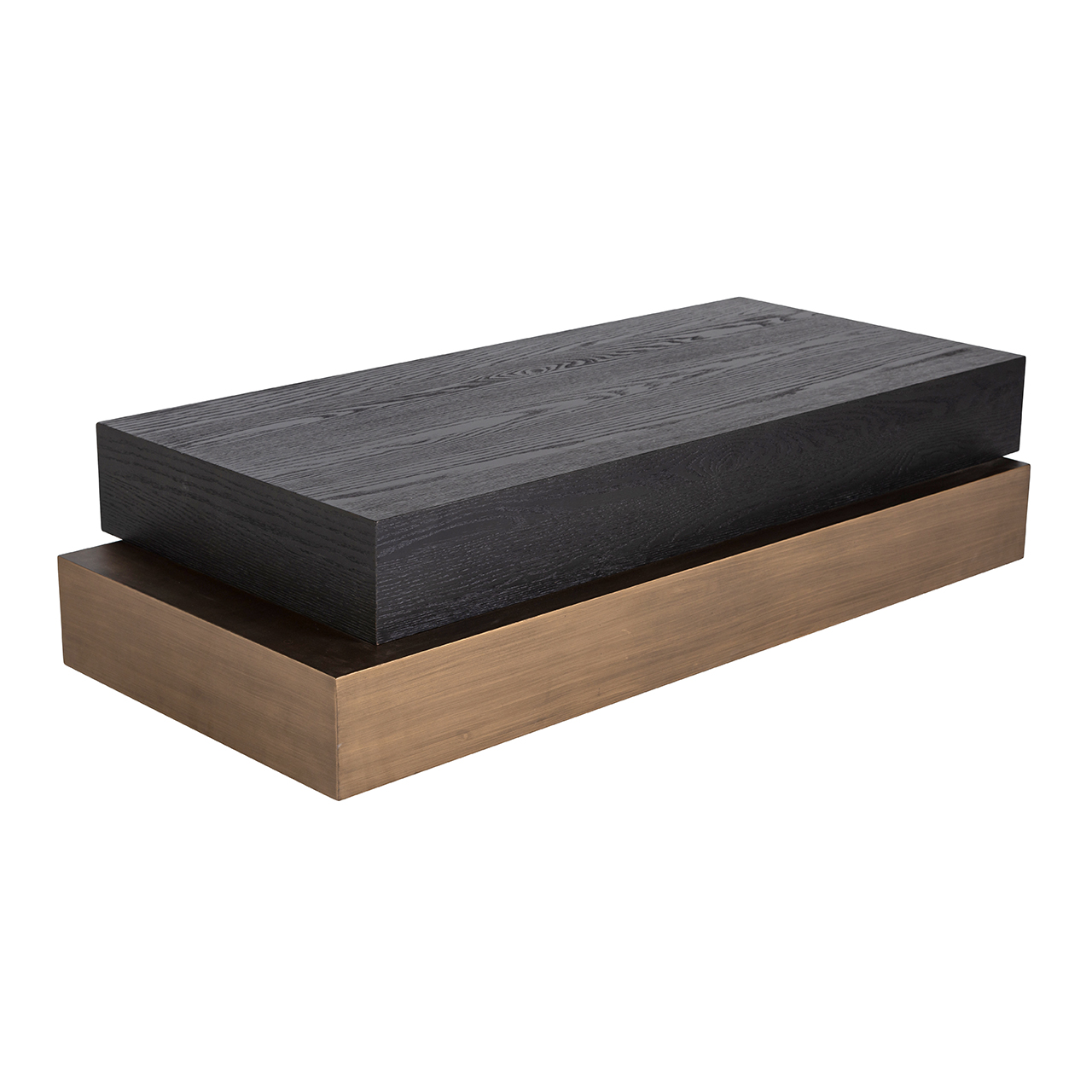 Cambon | Couchtisch Block (dark coffee)